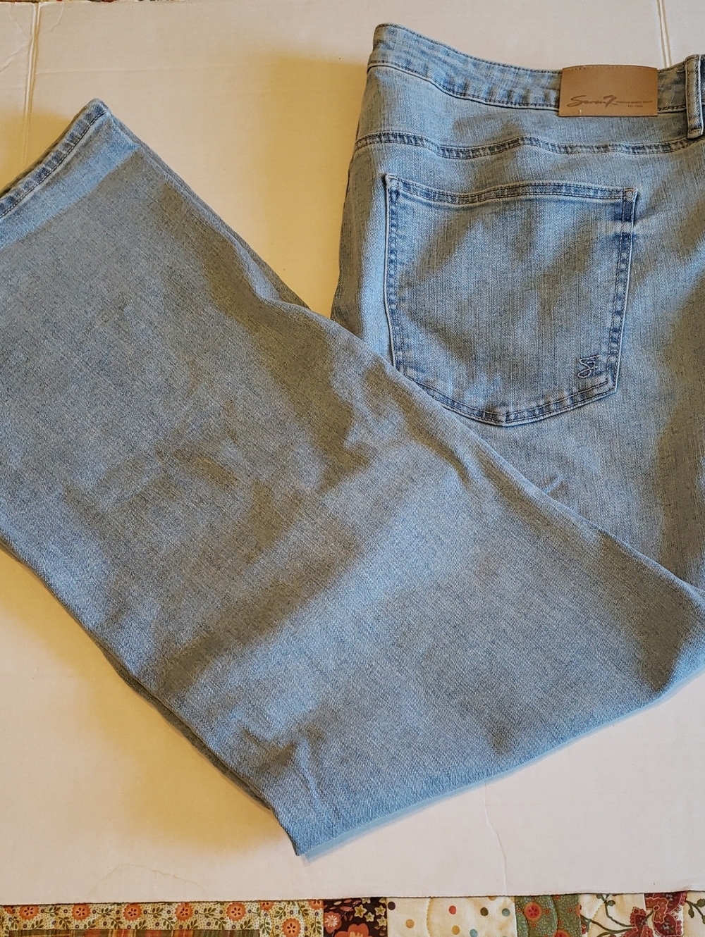 Seven7 Light Blue Denim Boot leg Jeans
